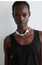 Cotton Round-Neck Vest Black - Image 2