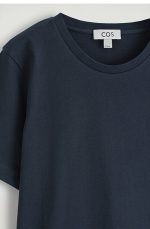 Round-Neck T-Shirt Navy - Image 5