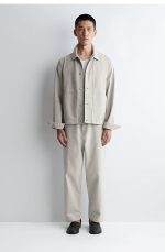 Straight Jeans Beige