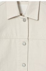 Denim Jacket Beige - Image 4