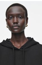 Long-Sleeve Hoodie Black - Image 2