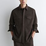Wool Shirt Brown