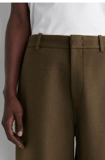 Wool Wide-Leg Pants - Image 3