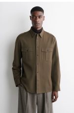 Cotton Shirt Brown