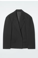 Single-Breasted Blazer Black - Image 3