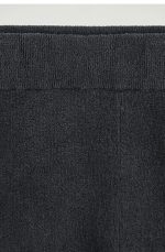 Knitted Slim Leggings Gray - Image 4