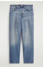 Denim Straight Trousers - Image 4