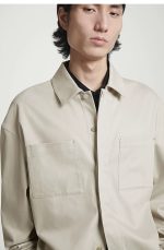 Collared Parka Beige - Image 2
