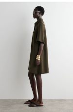 Polo-Collar Regular Dress - Image 2