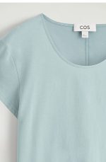 Round-Neck T-Shirt Blue - Image 5