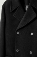 Wool Double-Breasted Coat - Image 5