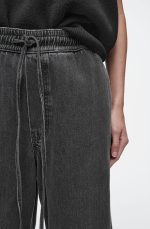 Denim Drawstring Pants - Image 3