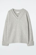 Knitted V-Neck Pullover - Image 3