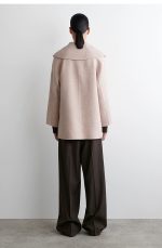 Wool Collared Jacket Pink - Image 2