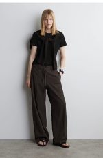 Drawstring Pants Brown