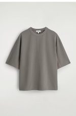 Drawstring T-Shirt Gray - Image 4