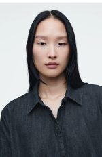 Denim Collared Shirt Blue - Image 2