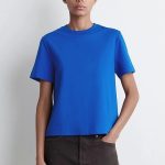 Round-Neck T-Shirt Blue
