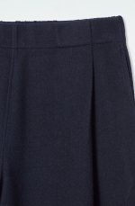 Wool Barrel Trousers - Image 5