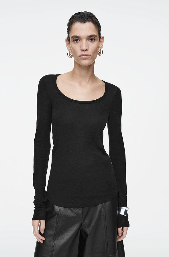 O1CN01WiPp0y1u7vqZguX5n_!!4611686018427380567-0-item_pic Merino Long-Sleeve Top - Image 1