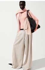 Wool Wide-Leg Pants
