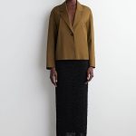 Cotton Single-Breasted Blazer