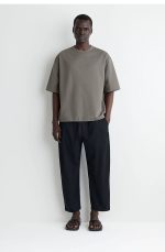 Drawstring T-Shirt Gray - Image 2