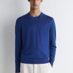 Merino Slim Sweater Blue