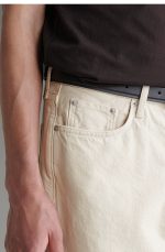 Denim Straight Trousers - Image 3