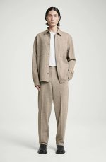 Wool Regular Trousers