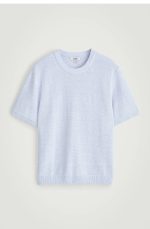 Linen Round-Neck T-Shirt - Image 4