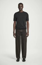 Casual Straight Mid-waist Denim