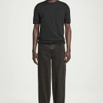 Casual Straight Mid-waist Denim