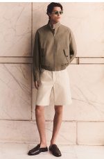 Denim Shorts Beige - Image 2