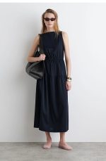 Pleated Regular Dress