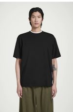 Round-Neck T-Shirt Black
