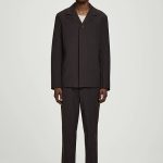 Collared Jacket Brown