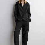 Single-Breasted Blazer Black