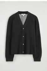 Knitted Cardigan Black - Image 4