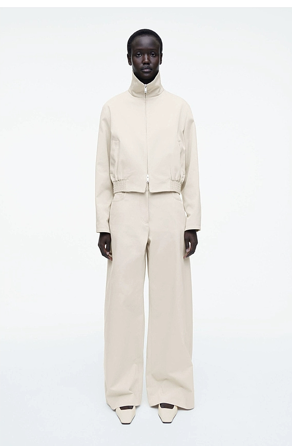 O1CN01YPzl3h1u7vrXVGrwB_!!4611686018427380567-0-item_pic Wide-Leg Pants Beige - Image 1