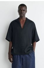 Linen Shirt Navy