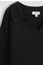 Standard Polo-collar Merino Wool Knitwear - Image 5