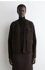 Merino Cardigan Brown