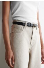 Wide-Leg Jeans Beige - Image 3