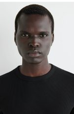 Cotton Long-Sleeve T-Shirt Black - Image 3