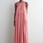 Pleated Dress Pink