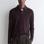 Merino Slim Polo Red