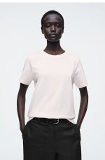 Round-Neck T-Shirt Pink