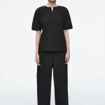 Short-Sleeve Top Black