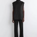 Turtleneck Vest Black